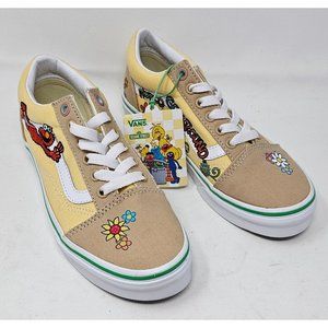 NEW!!‎ Vans Kids Sesame Street Old Skool Skate Shoe Unisex Size 2.5